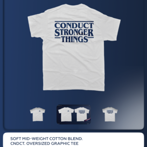 CNDCT stronger things tee